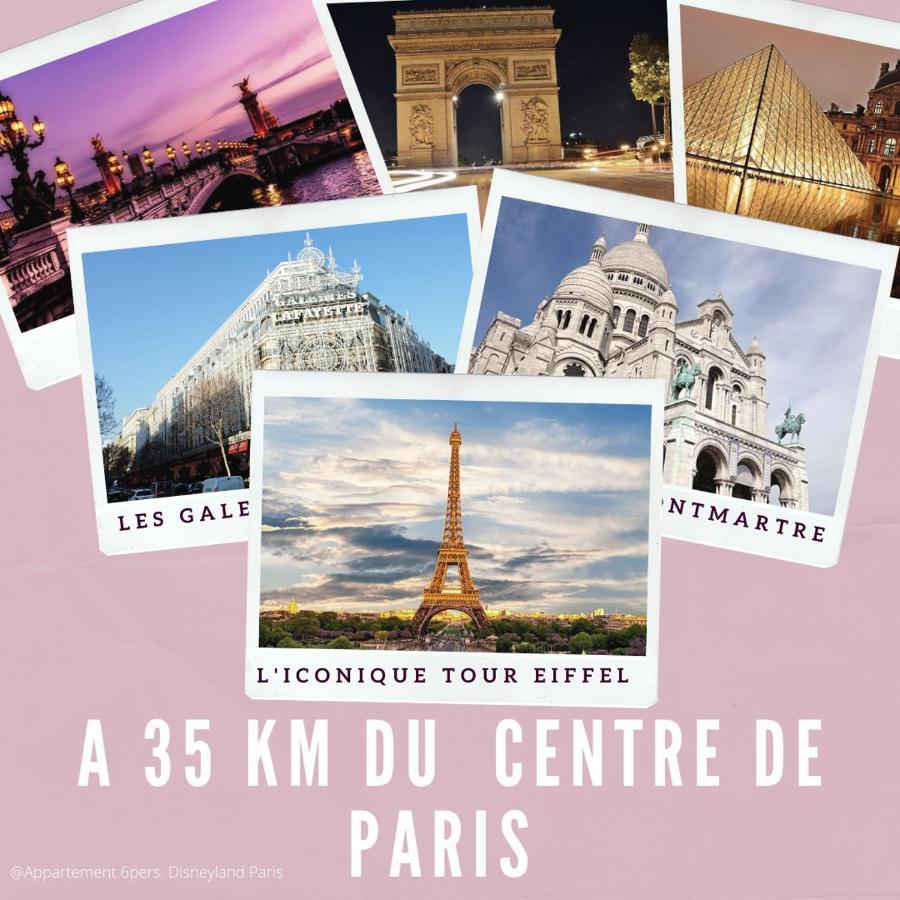 Appartement 7 Pers A Disneyland Paris Chessy  Luaran gambar